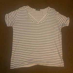 boohoo striped shirt